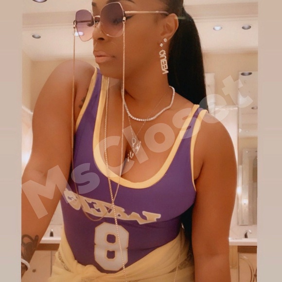 Kobe inspired Bodysuit #8 - AVAILABLE NOW - Picture 5 of 5